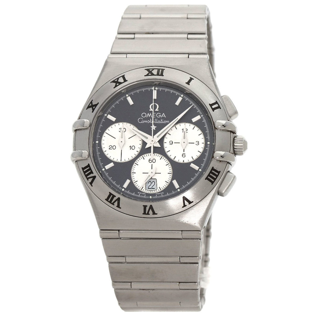 Gebrauchte OMEGA 1542.40 Constellation Uhr Edelstahl SS Herren 