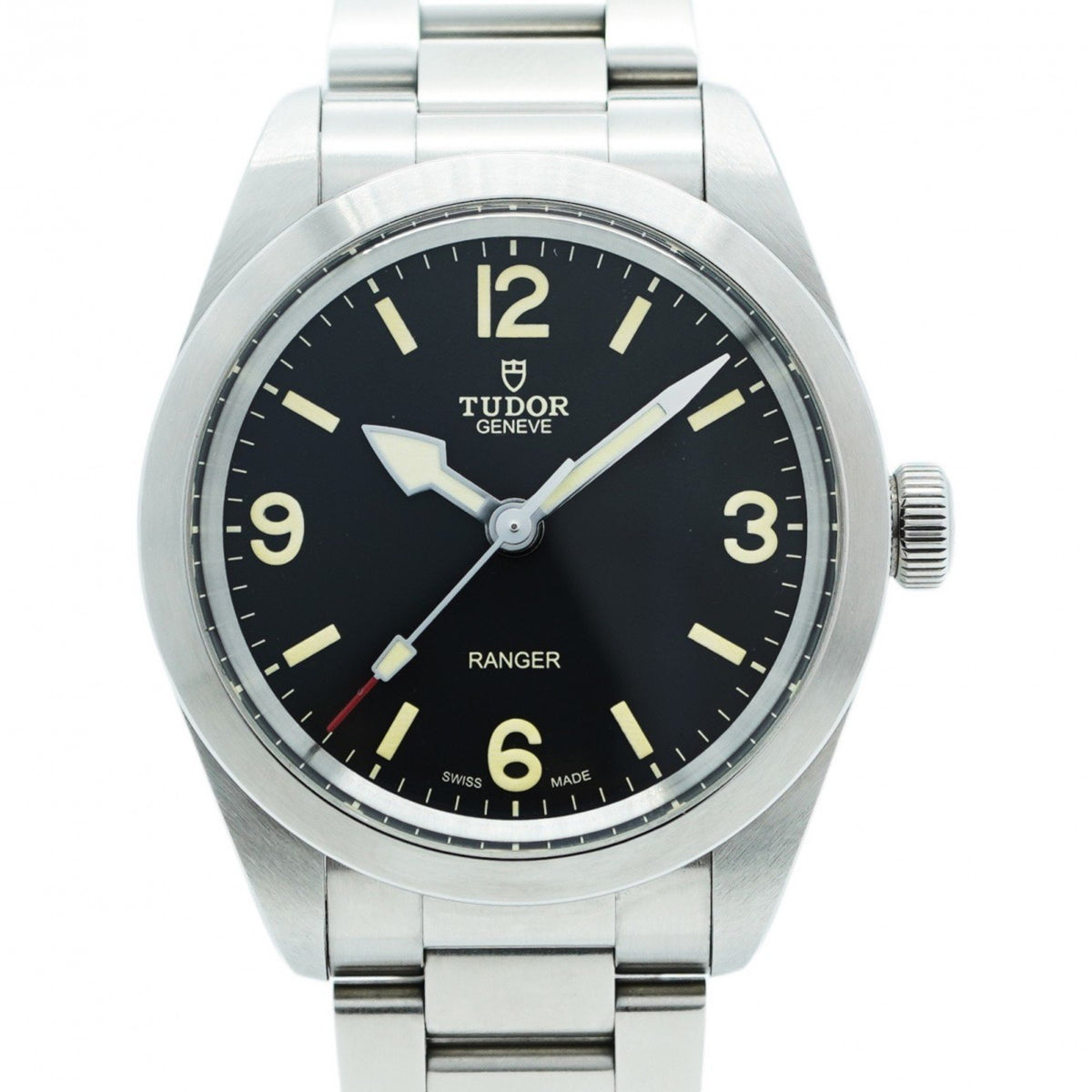 Montre Tudor Ranger 79950 d'occasion pour homme avec cadran noir 