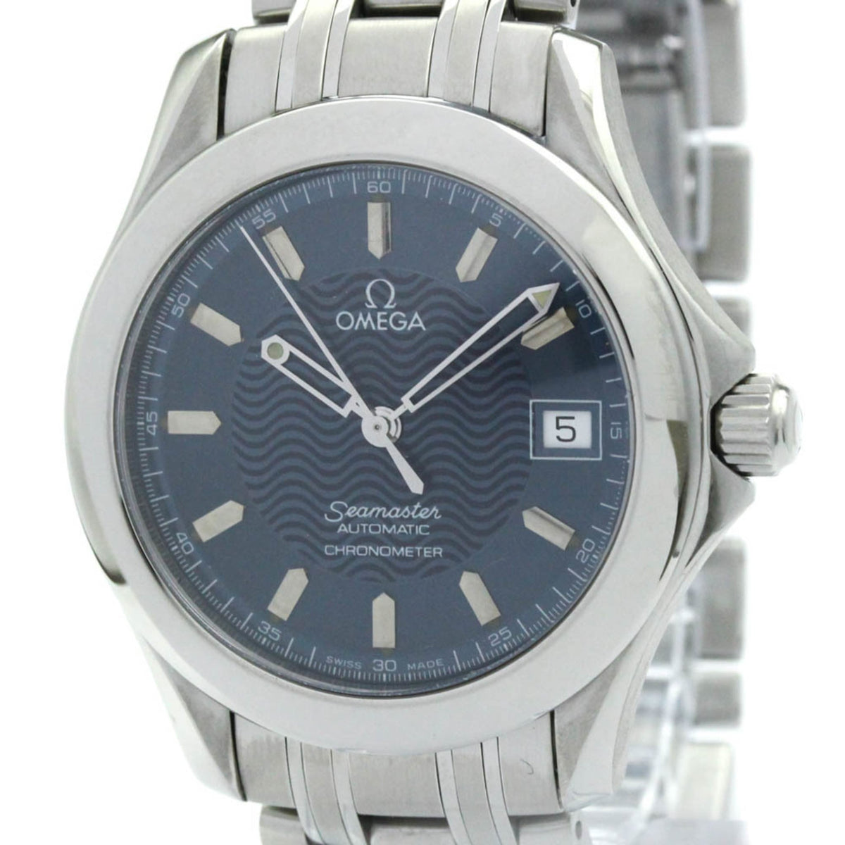 Pre-Owned OMEGA Seamaster 120M Chronometer Automatic Mens Watch 2501.81 Polished