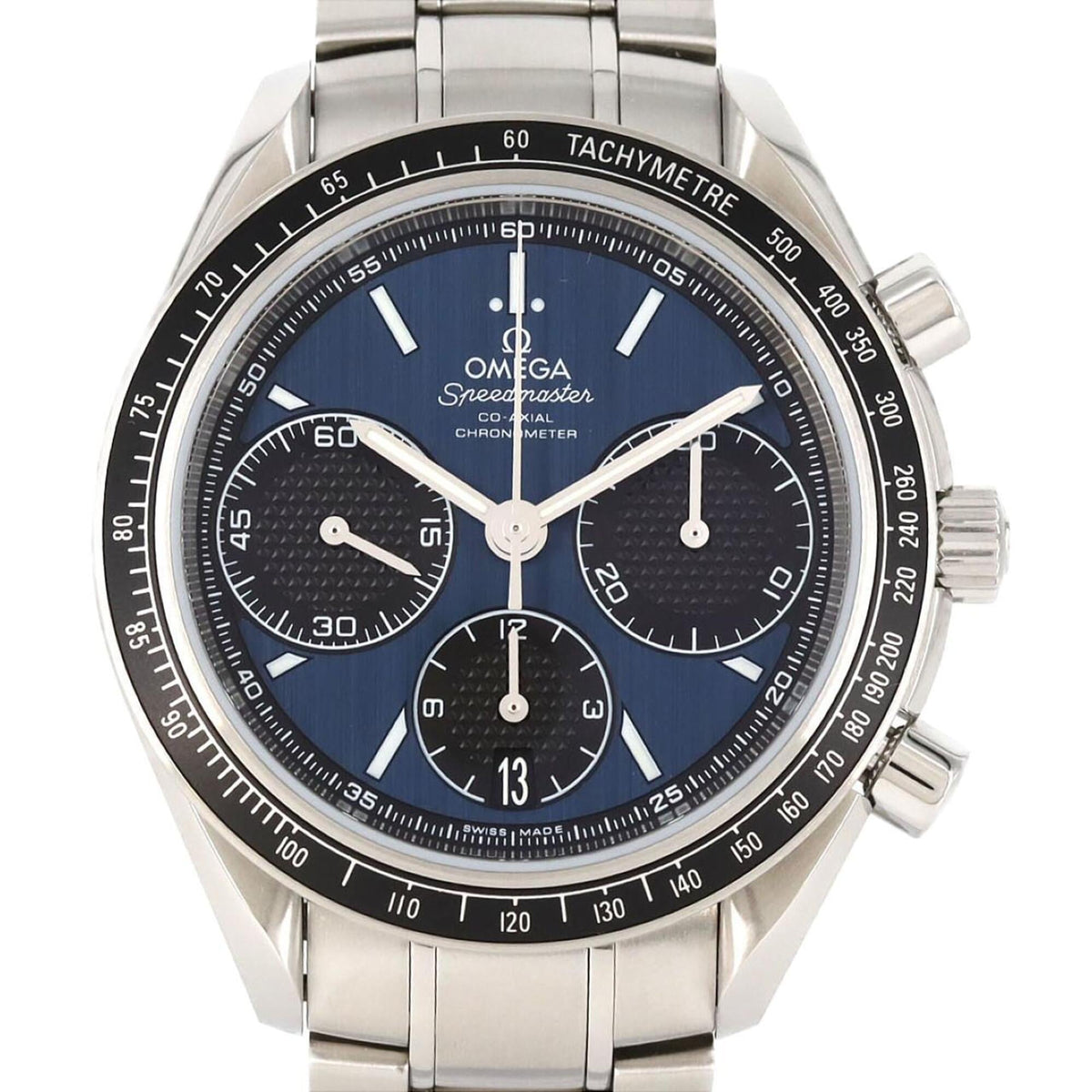 Pre-Owned Omega Speedmaster Racing 326.30.40.50.03.001 Stainless Steel Automatic Watch