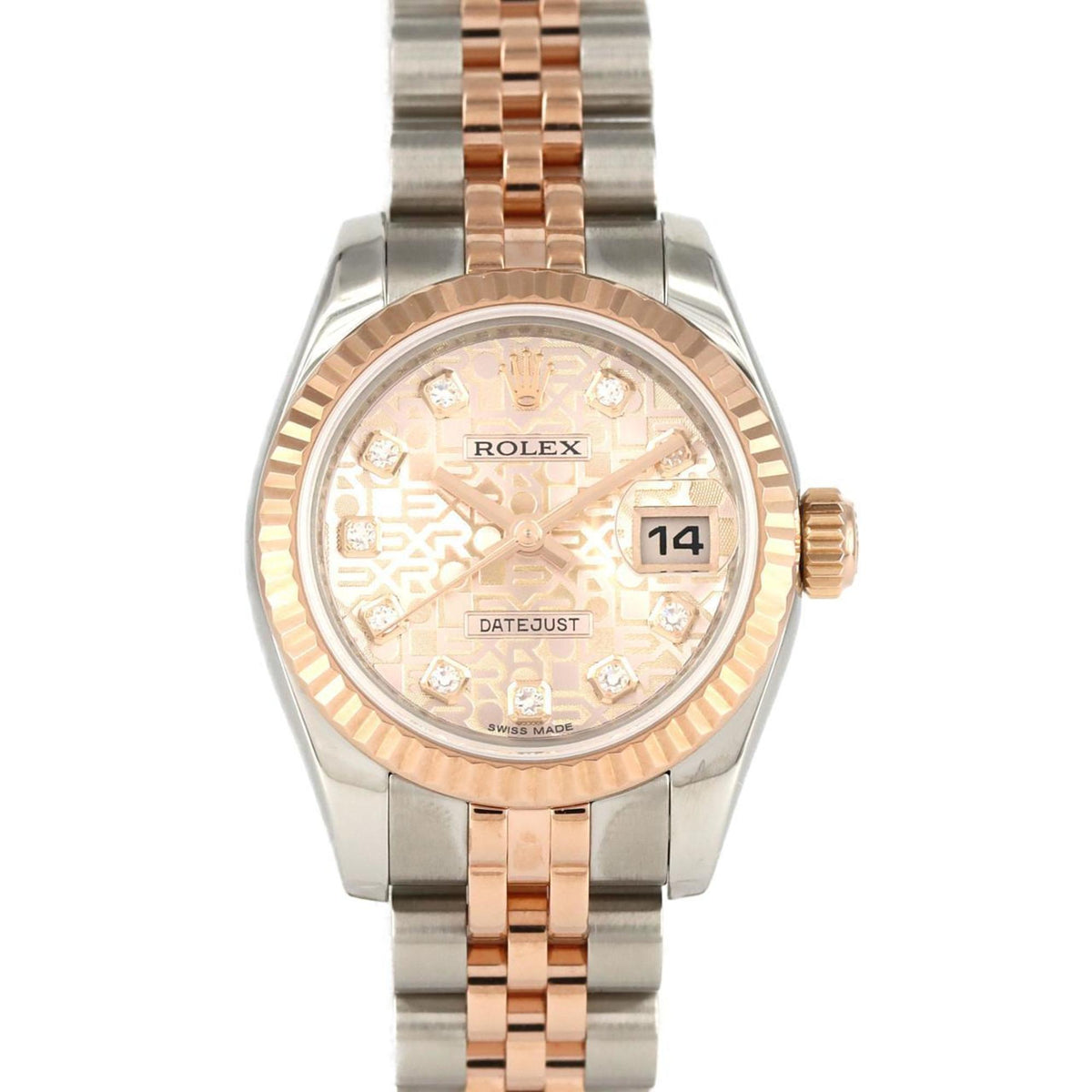 Pre-Owned Rolex Datejust 179171G SSxPG Automatic Watch, Random Number