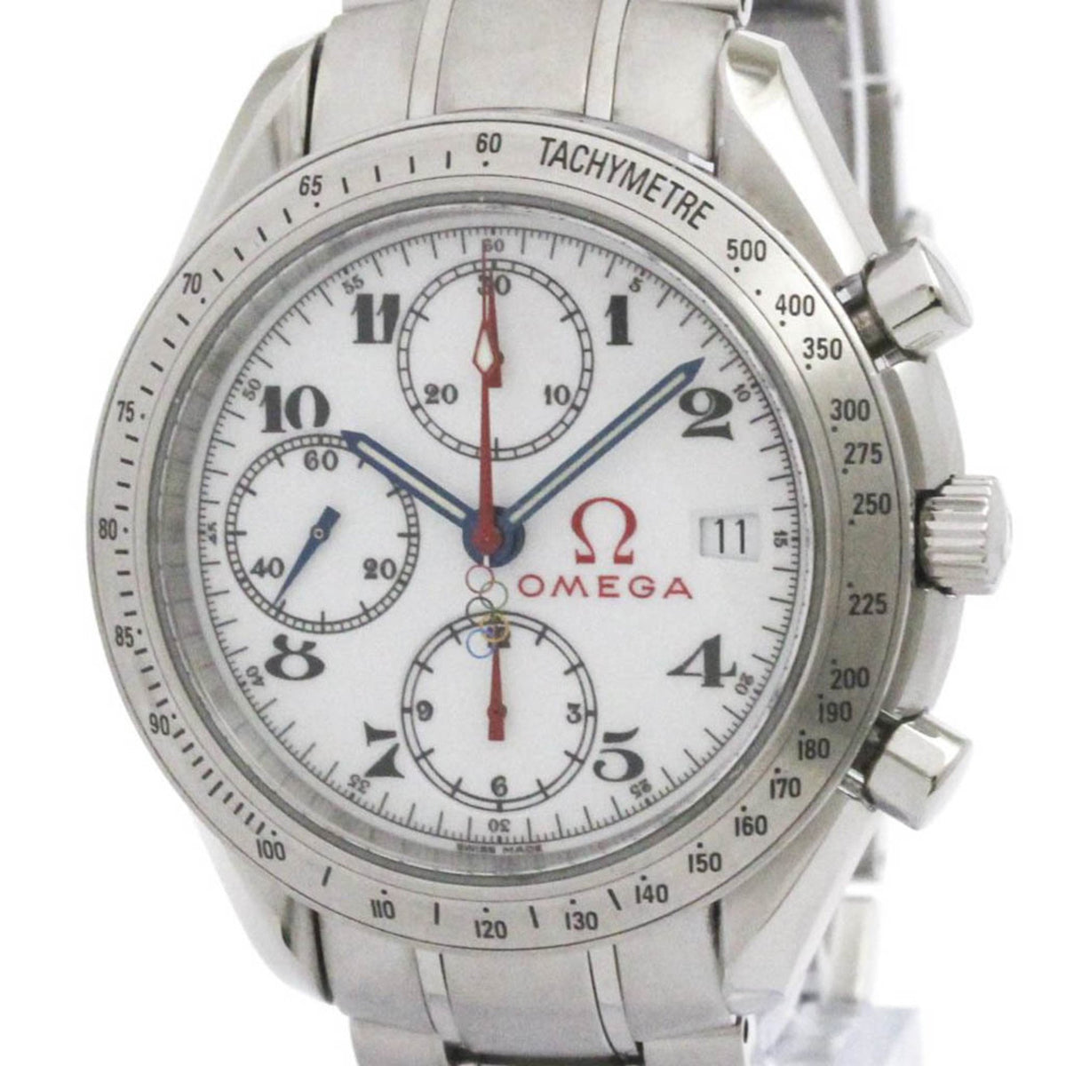 Montre Omega Speedmaster Olympic d'occasion en acier poli 323.10.40.40.04.001 