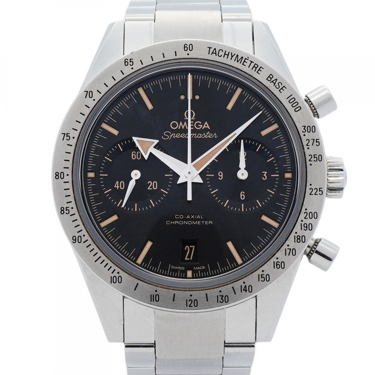 Pre-Owned Omega Speedmaster 331.10.42.51.01.002 Black Dial Men's Watch