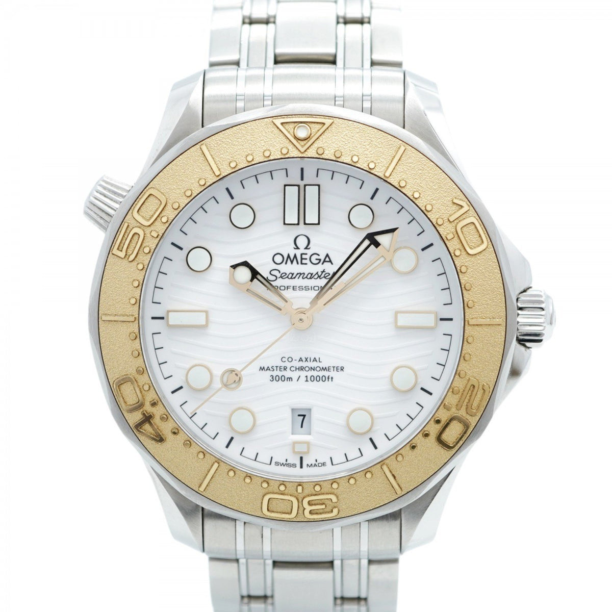 Pre-Owned Omega Seamaster Professional 522.21.42.20.04.001 White Dial Men's Watch