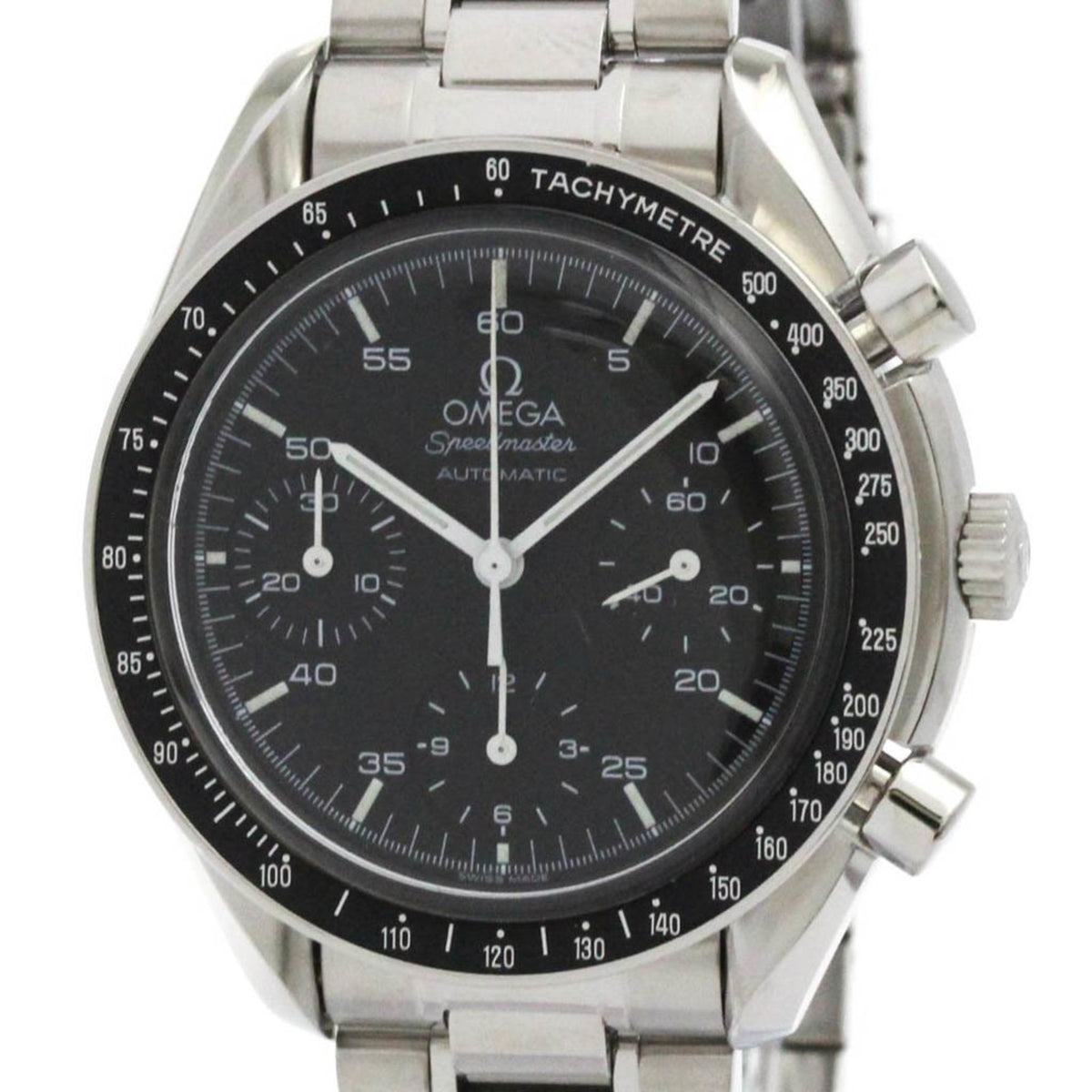 Pre-Owned OMEGA Speedmaster Automatic Steel Mens Watch 3510.50 Polished