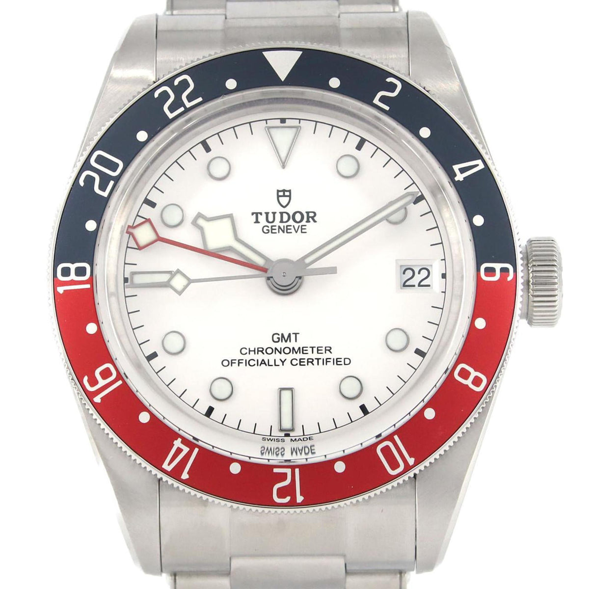 Pre-Owned Tudor Black Bay GMT M79830RB-0010 SS Automatic Watch