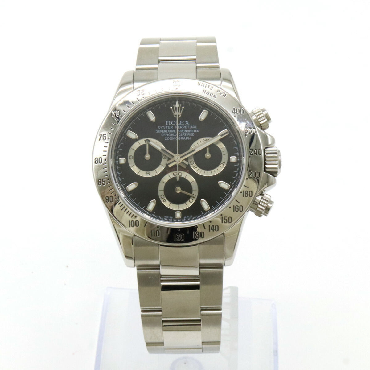 Pre-Owned ROLEX Rolex Daytona Black Dial V Number Men's AT Automatic Watch 116520