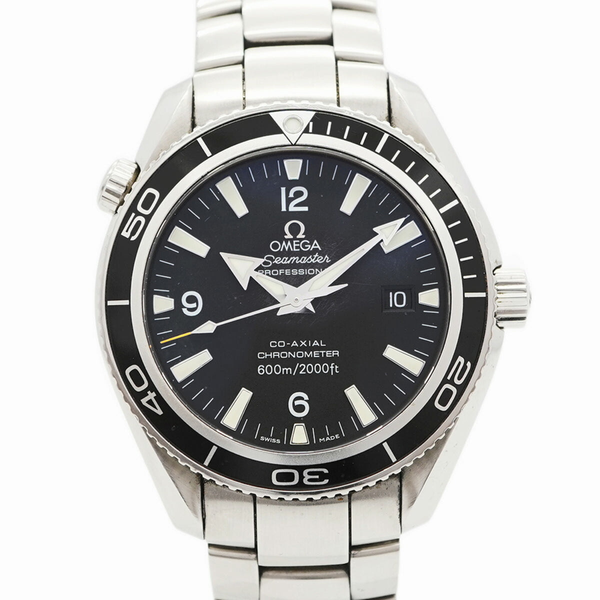 Pre-Owned Omega Seamaster 2201.50 Black Dial Men's Watch