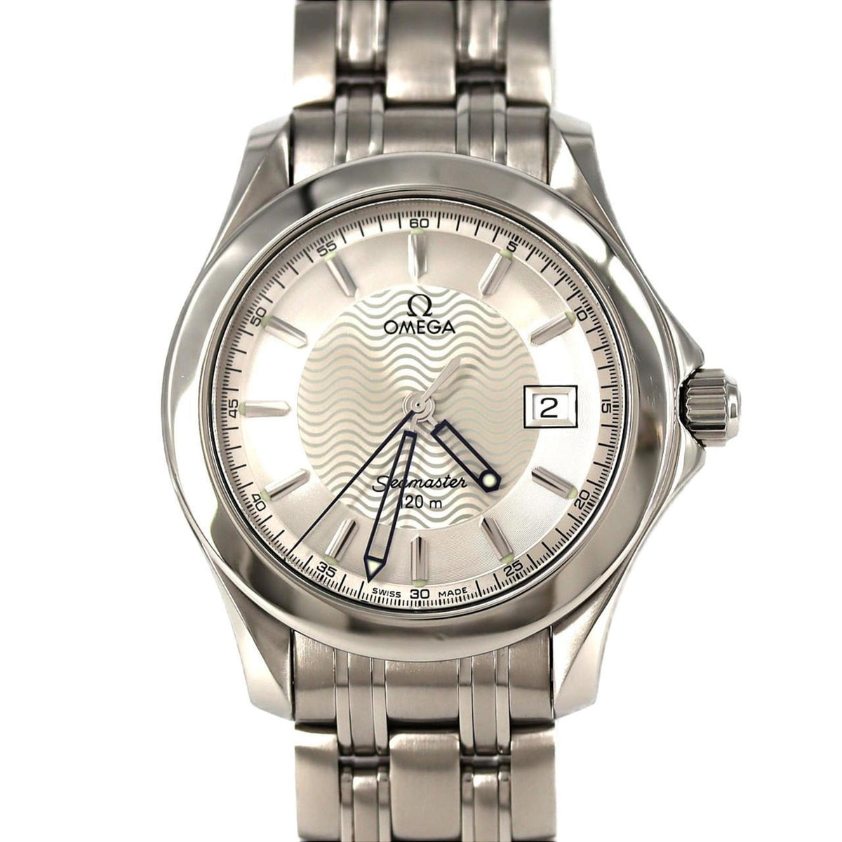 Pre-Owned Omega Seamaster 120 2511.31 Stainless Steel Quartz Watch