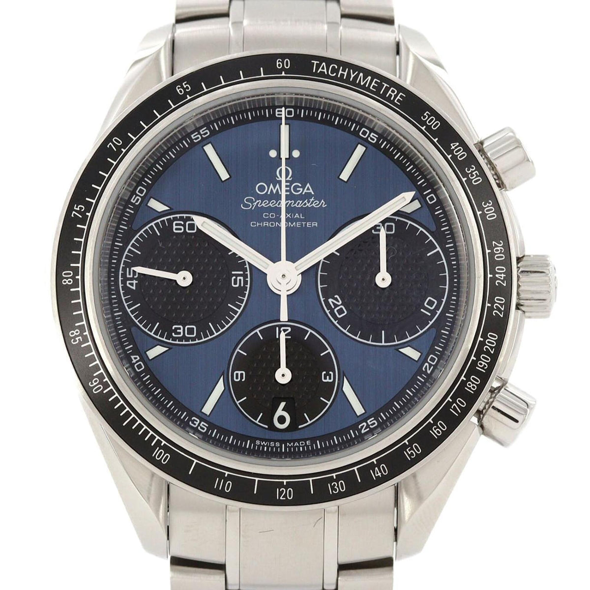 Pre-Owned Omega Speedmaster Racing 326.30.40.50.03.001 Stainless Steel Automatic Watch