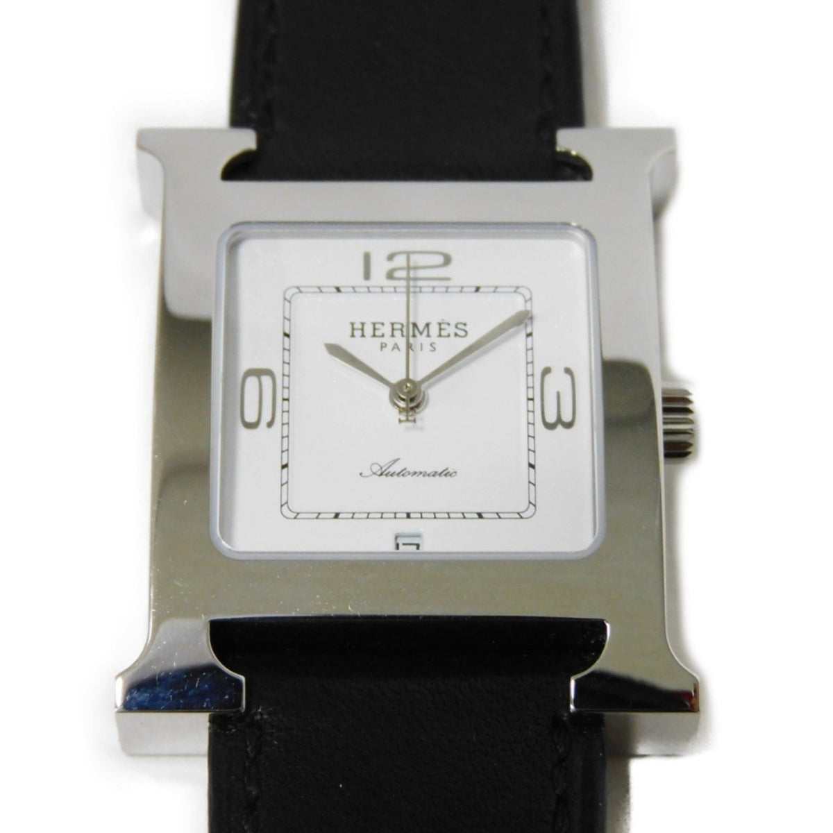 Pre-Owned Hermes HERMES Watch H Date Automatic Winding HH3.510 Men's