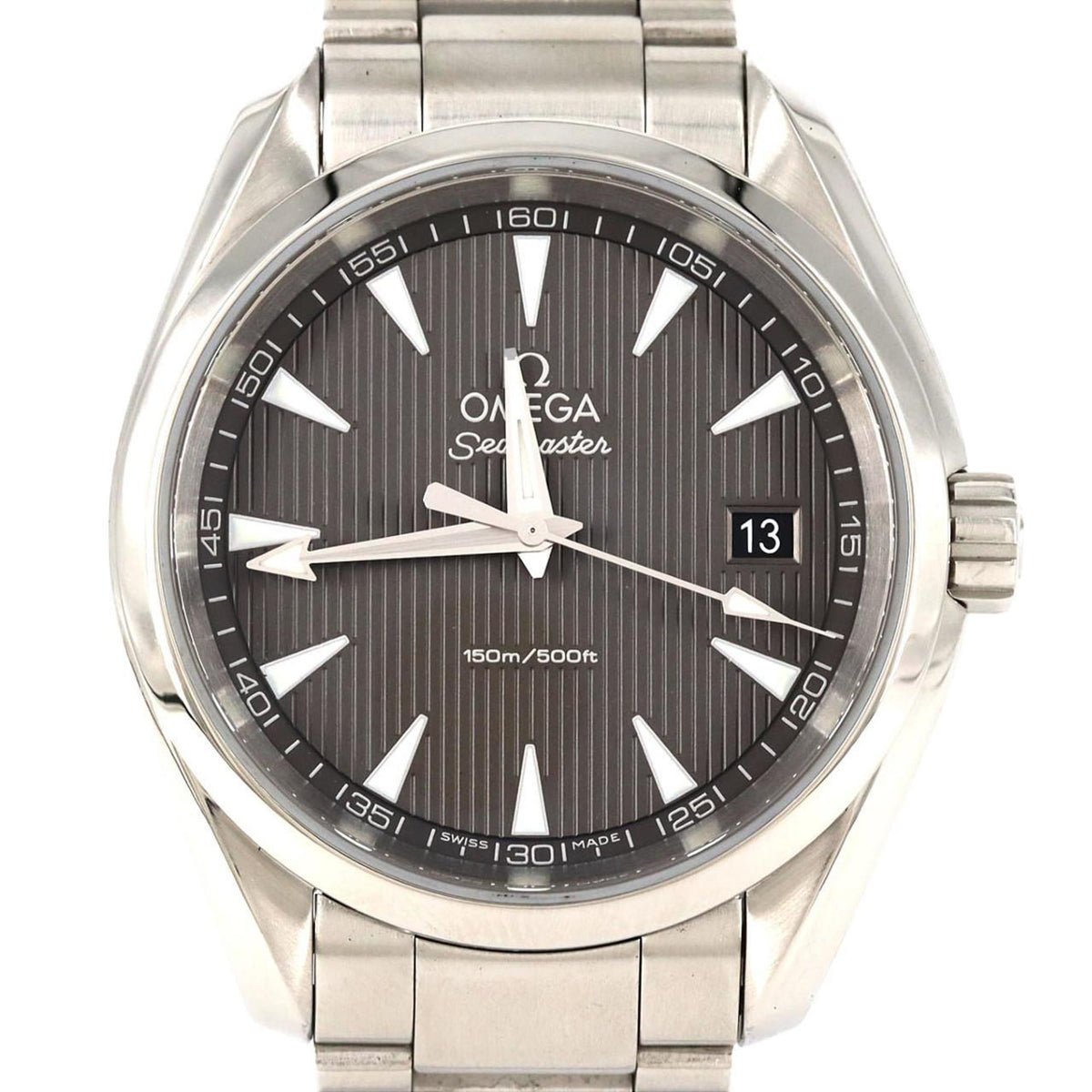 Pre-Owned Omega Seamaster Aqua Terra 231.10.39.60.06.001 Stainless Steel Quartz Watch