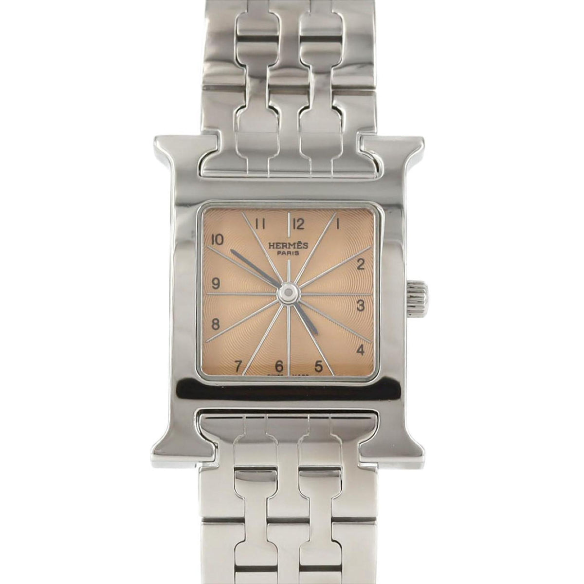 Pre-Owned Herm?s H Watch HH1.210 SS Quartz Wristwatch