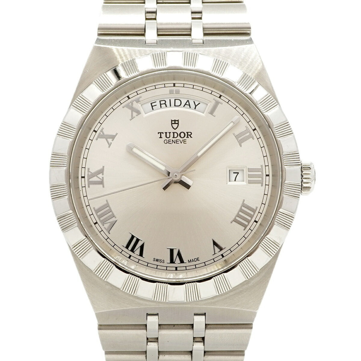 Pre-Owned Tudor Royal 28600 Silver Dial Men's Watch