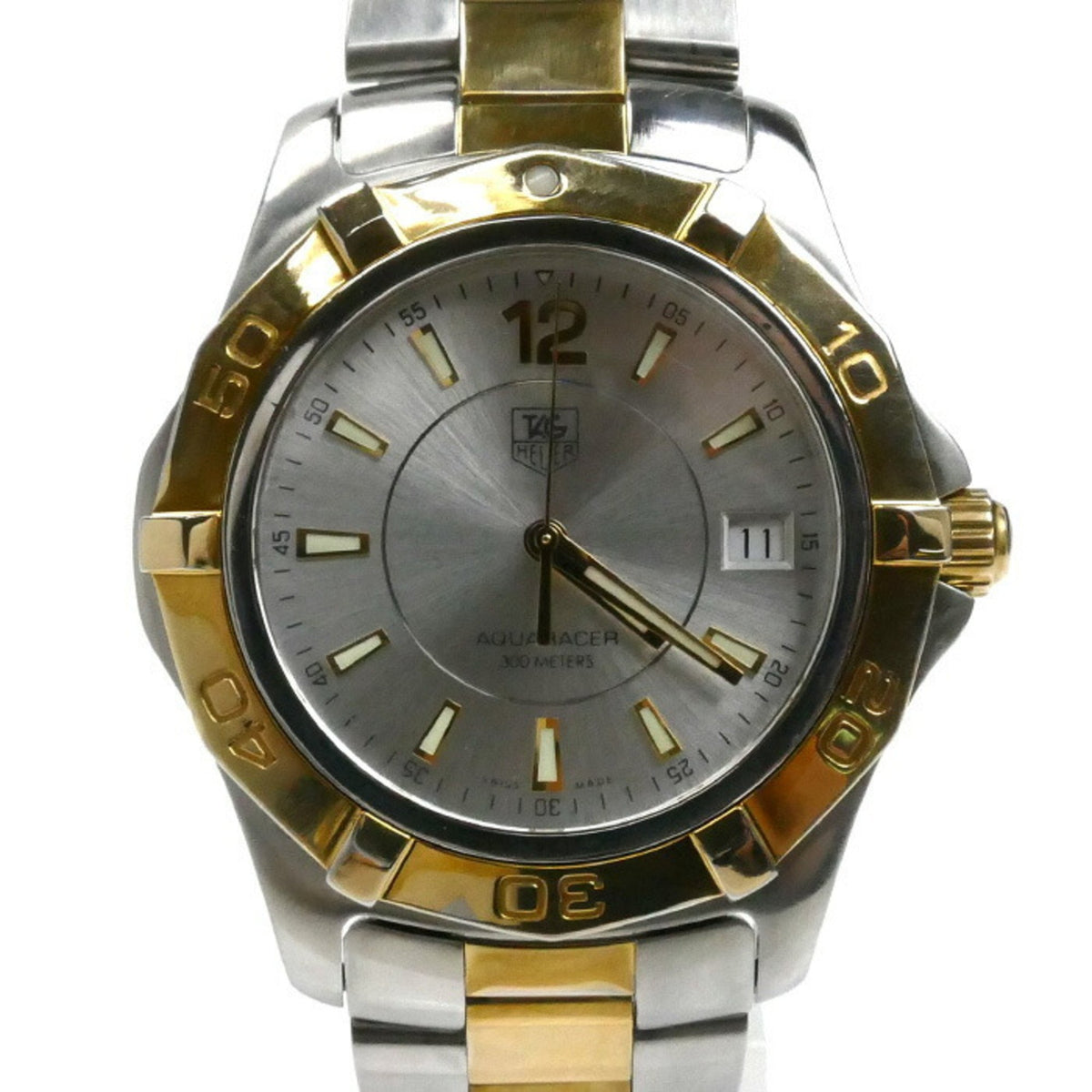Gebrauchte TAG HEUER Aquaracer batteriebetriebene Herrenuhr WAF1120 