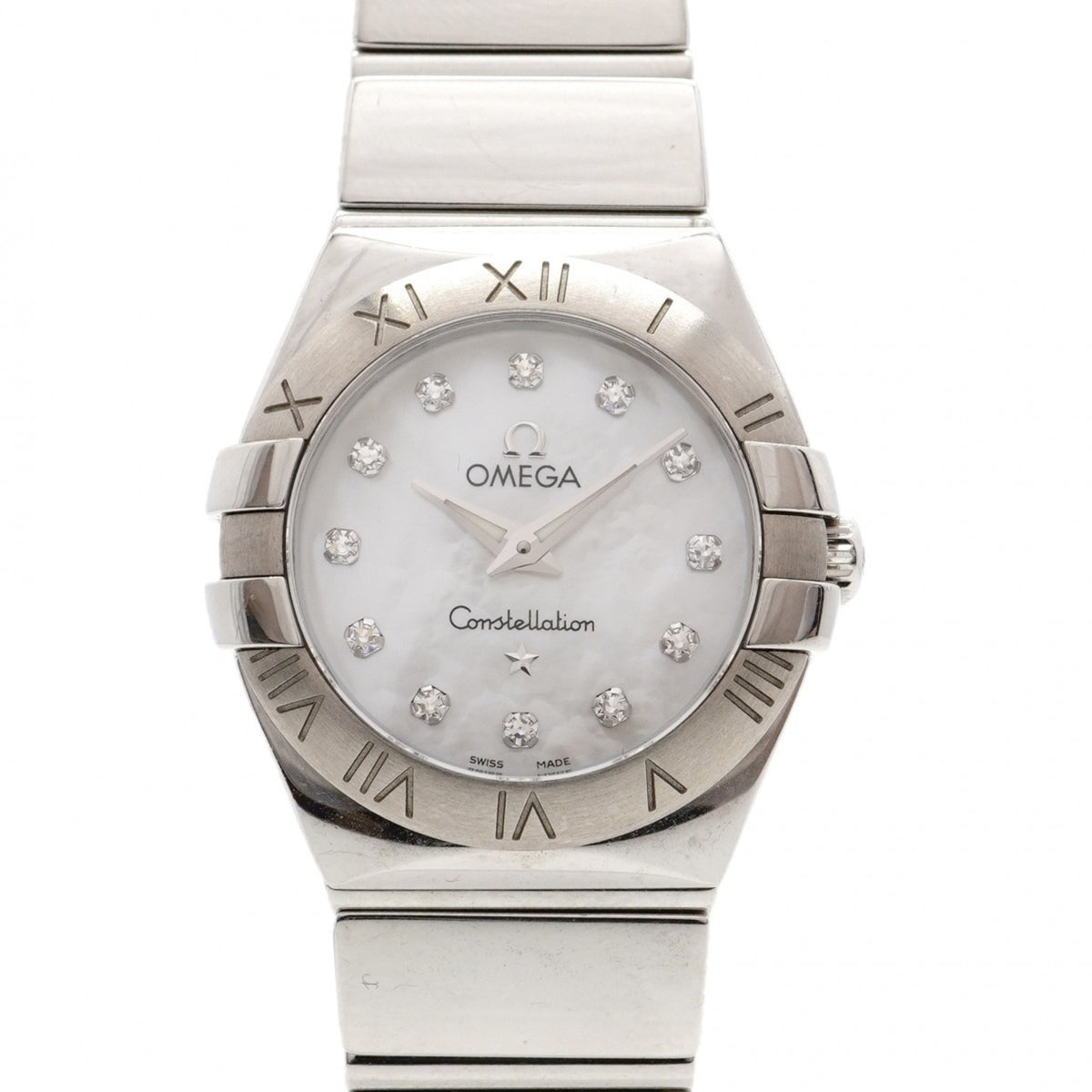 Pre-Owned Omega Constellation 123.10.24.60.55.002 White Dial Women's Watch