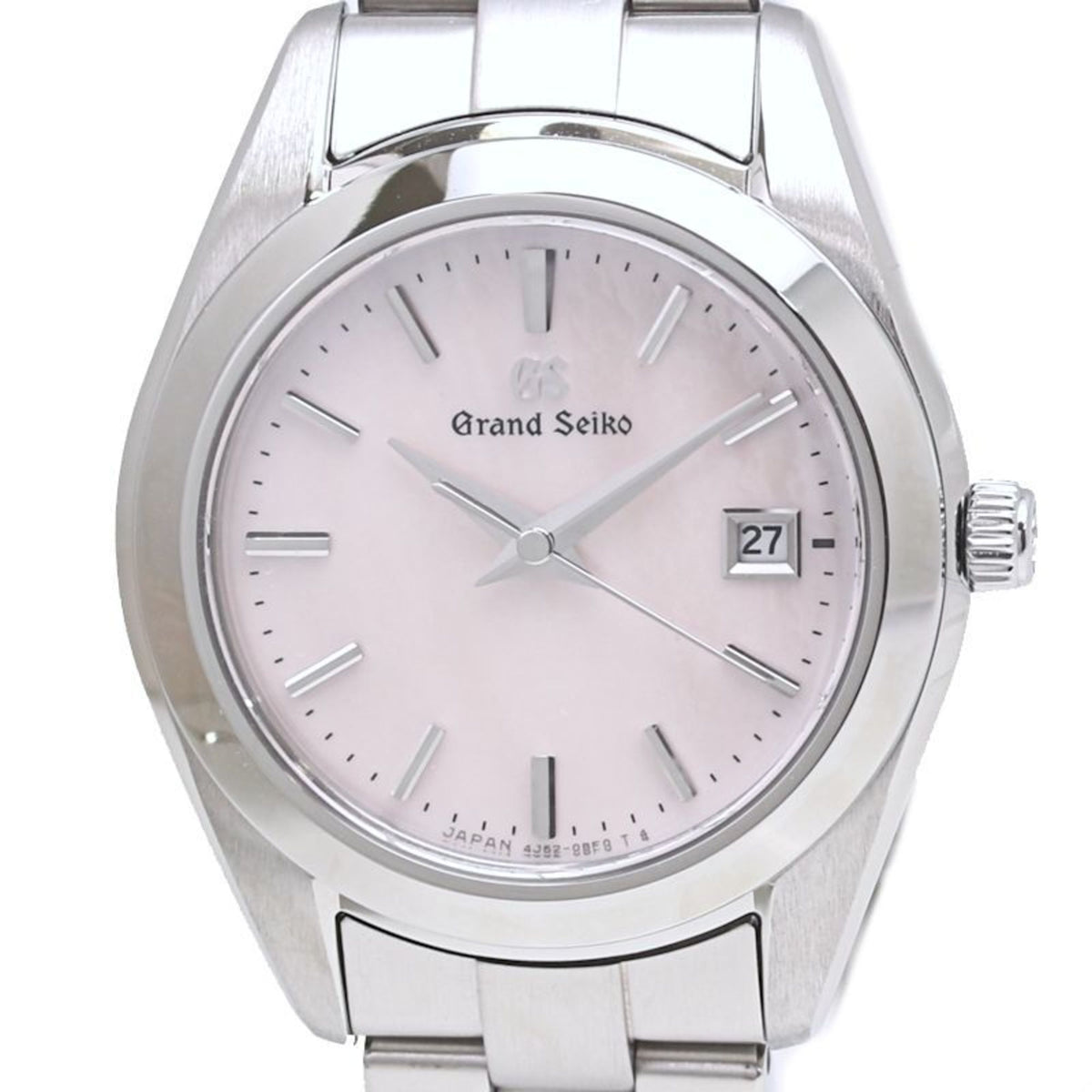 Montre d'occasion SEIKO Grand Seiko STGF267 4J52-0AB0 pour femme, en acier inoxydable, coque rose, référence 39987 