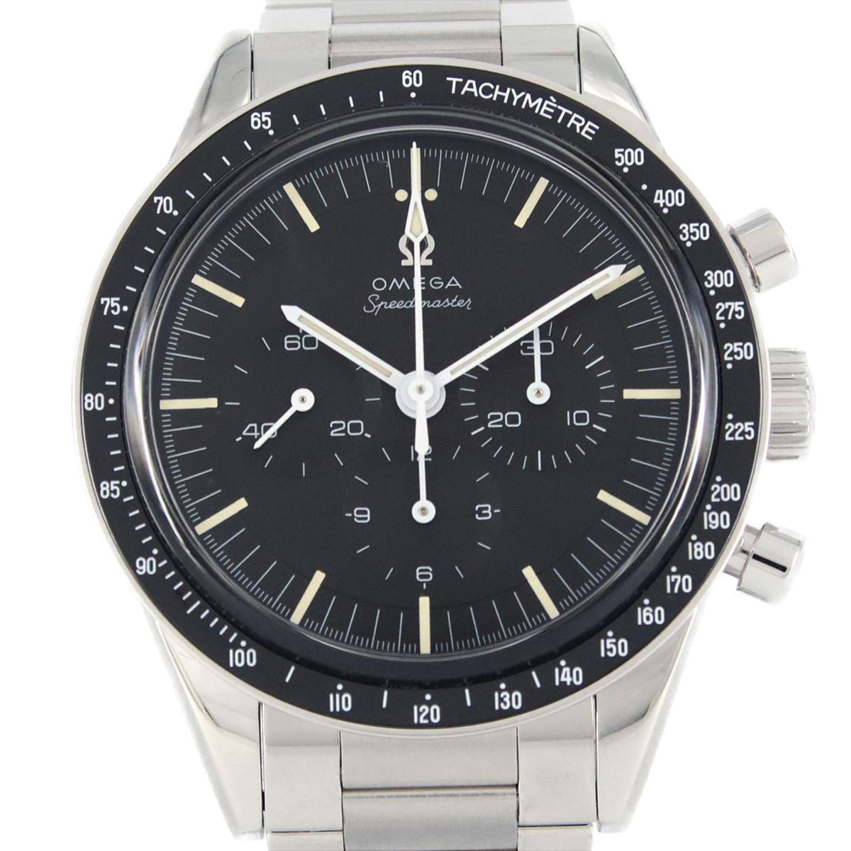 Pre-Owned Omega Speedmaster Caliber 321 311.30.40.30.01.001 SS Wristwatch Hand-wound