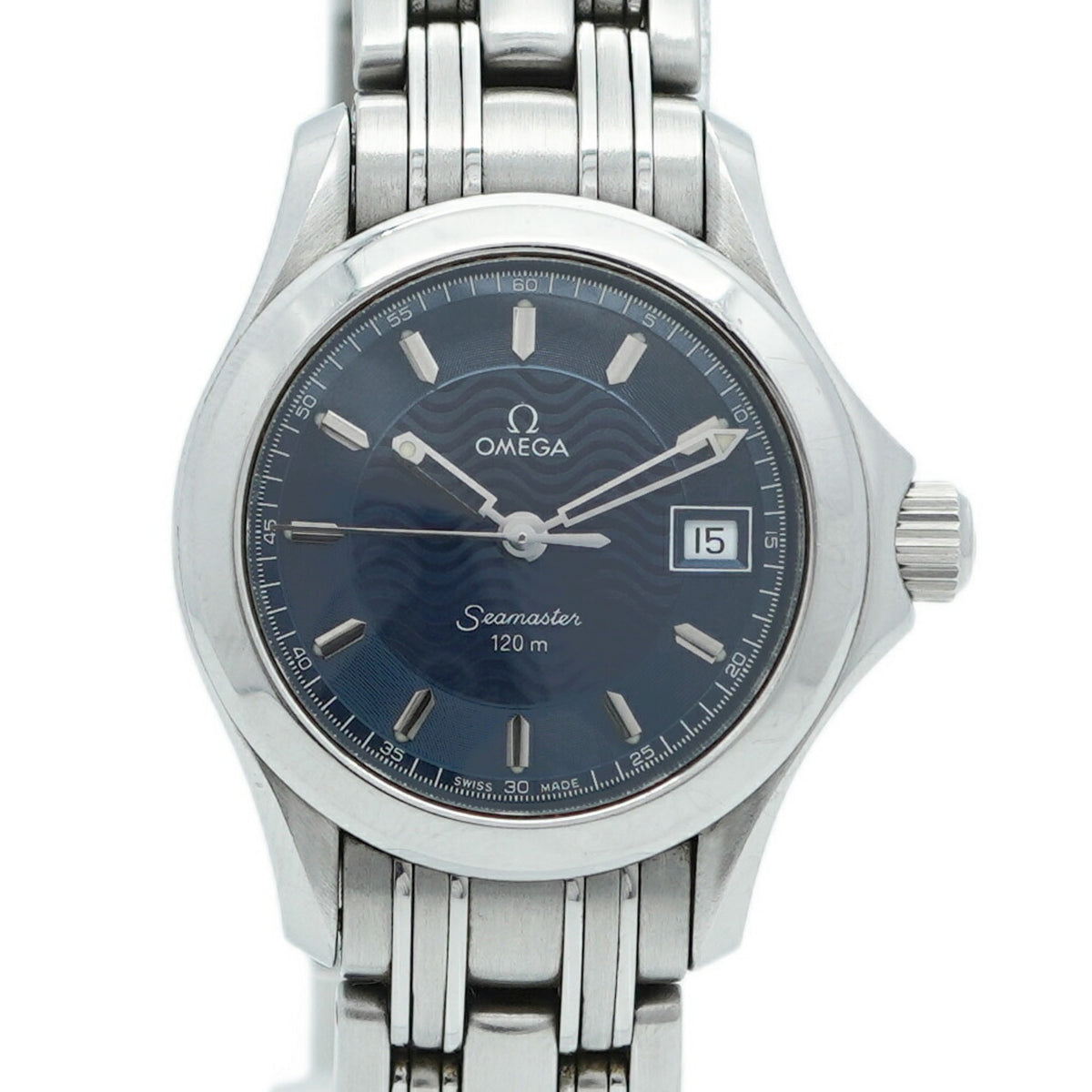 Pre-Owned Omega Seamaster 2581.81 Blue Dial Women's Watch