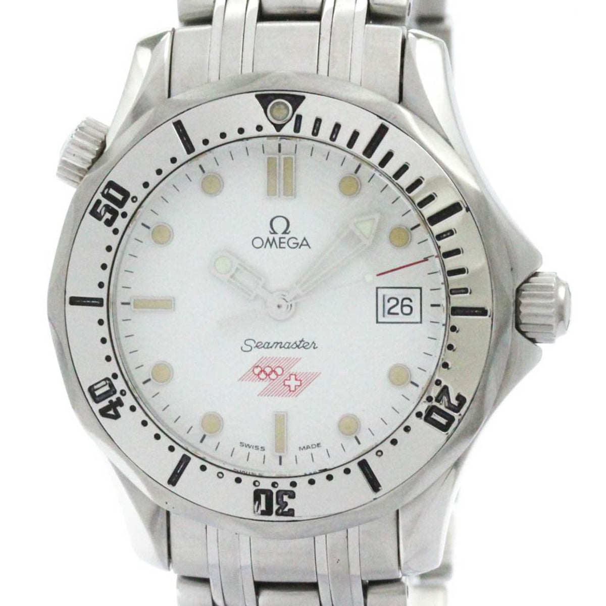 Pre-Owned OMEGA Seamaster Professional 300M Lillehammer Olympic Watch 2862.21.57 BF581227