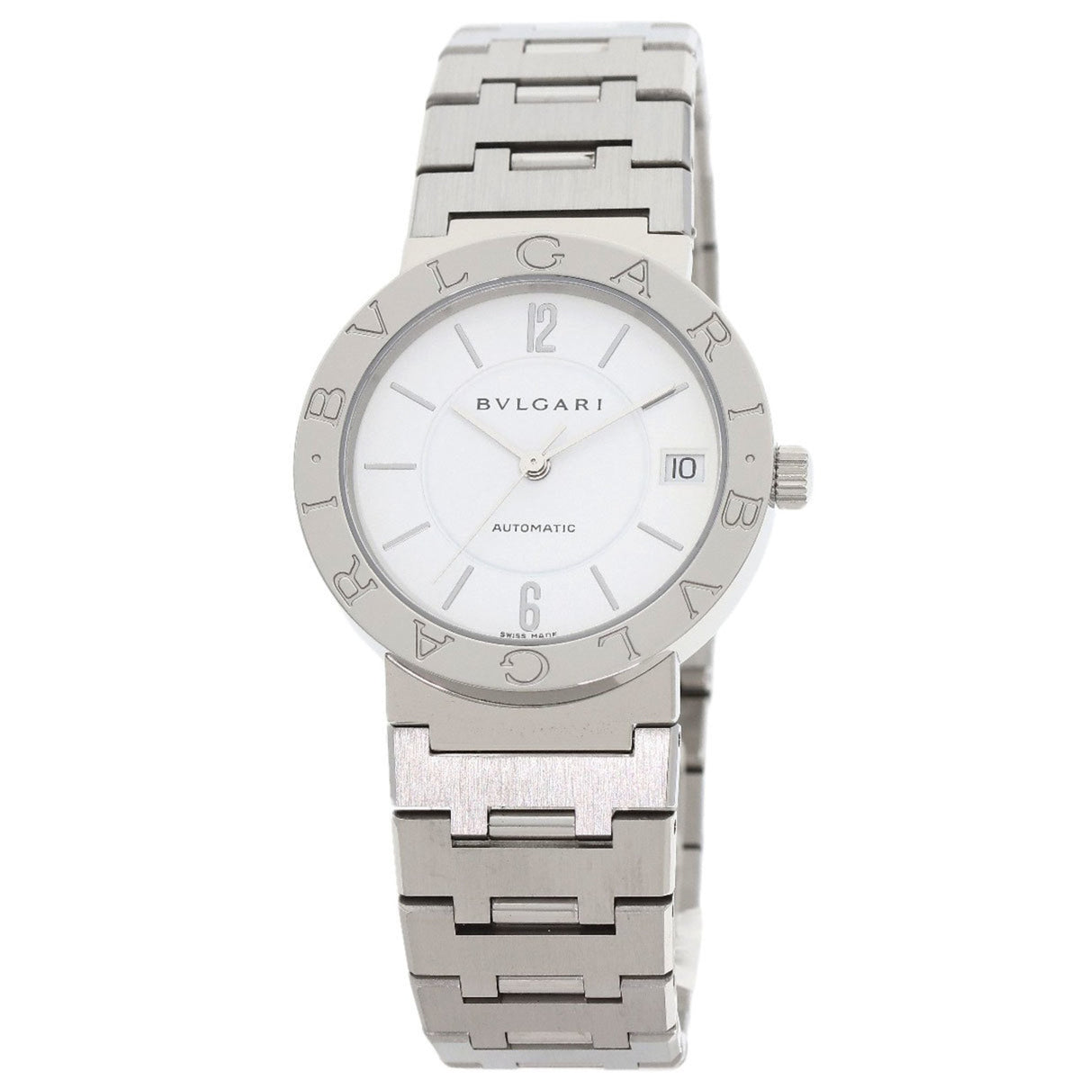 Montre-bracelet BVLGARI BB33SSD d'occasion en acier inoxydable SS pour garçons 