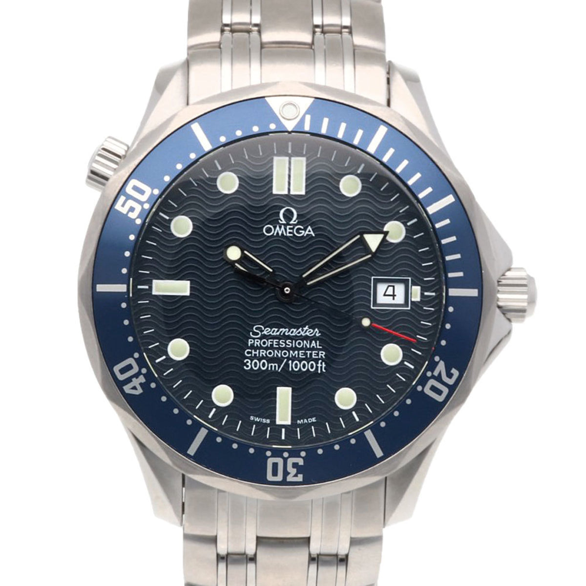 Pre-Owned Omega Seamaster Watch, Stainless Steel, 2531.80, Automatic, Refinished, 80529XXX, Men's, Pre-Owned, 300M