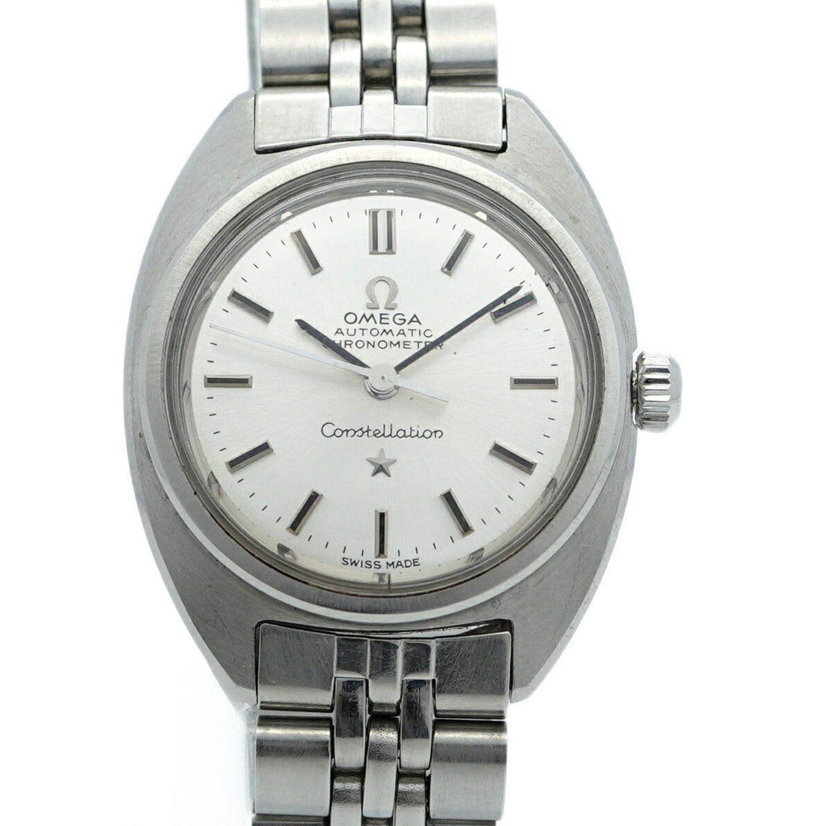 Pre-Owned Omega Constellation 567.001 Silver Dial Women's Watch