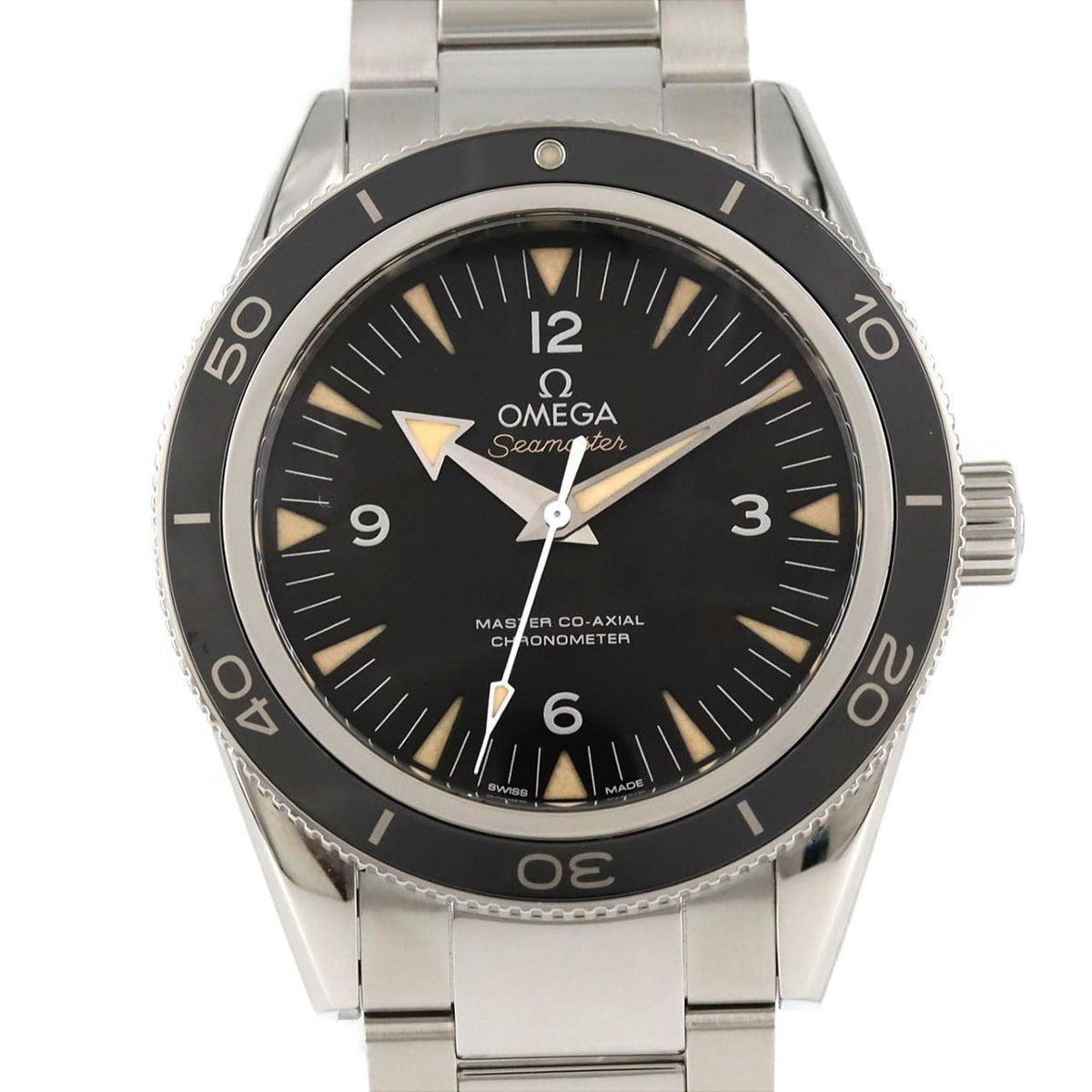 Pre-Owned Omega Seamaster 300 233.30.41.21.01.001 Stainless Steel Automatic Watch