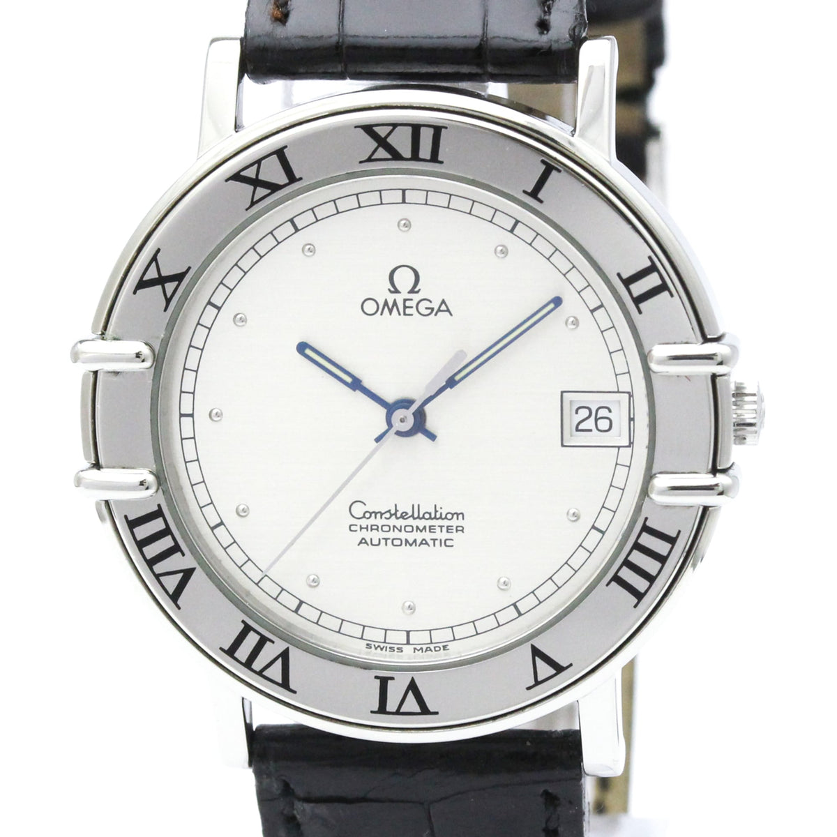 Pre-Owned OMEGA Constellation Automatic Sapphire Back Watch 368.1075 Polished