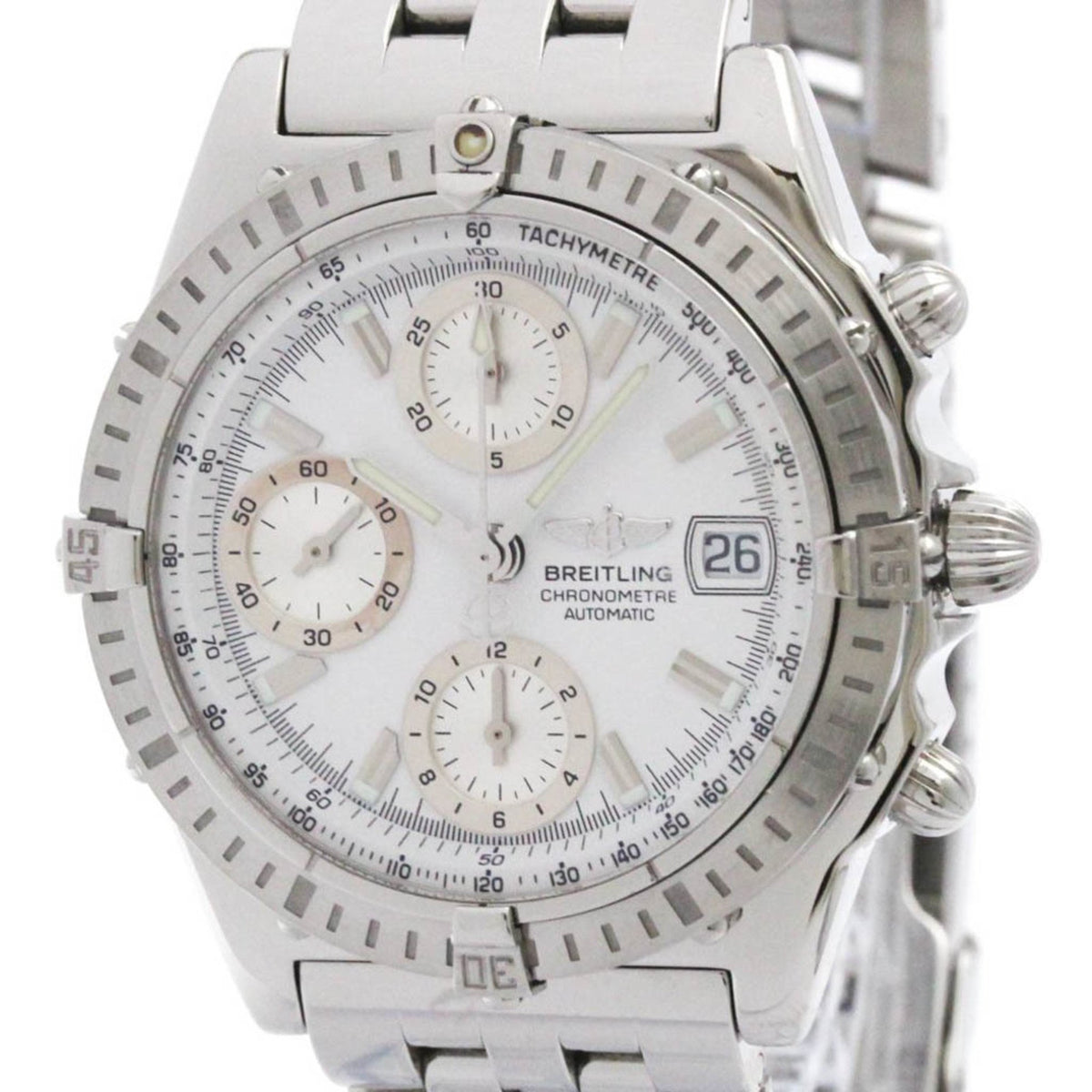 Pre-Owned BREITLING Chronomat Steel Automatic Mens Watch A13352