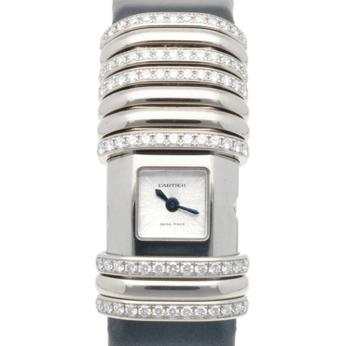 Pre-Owned Cartier Declaration Moveable Ring Watch, Titanium Quartz, Women's, Diamond