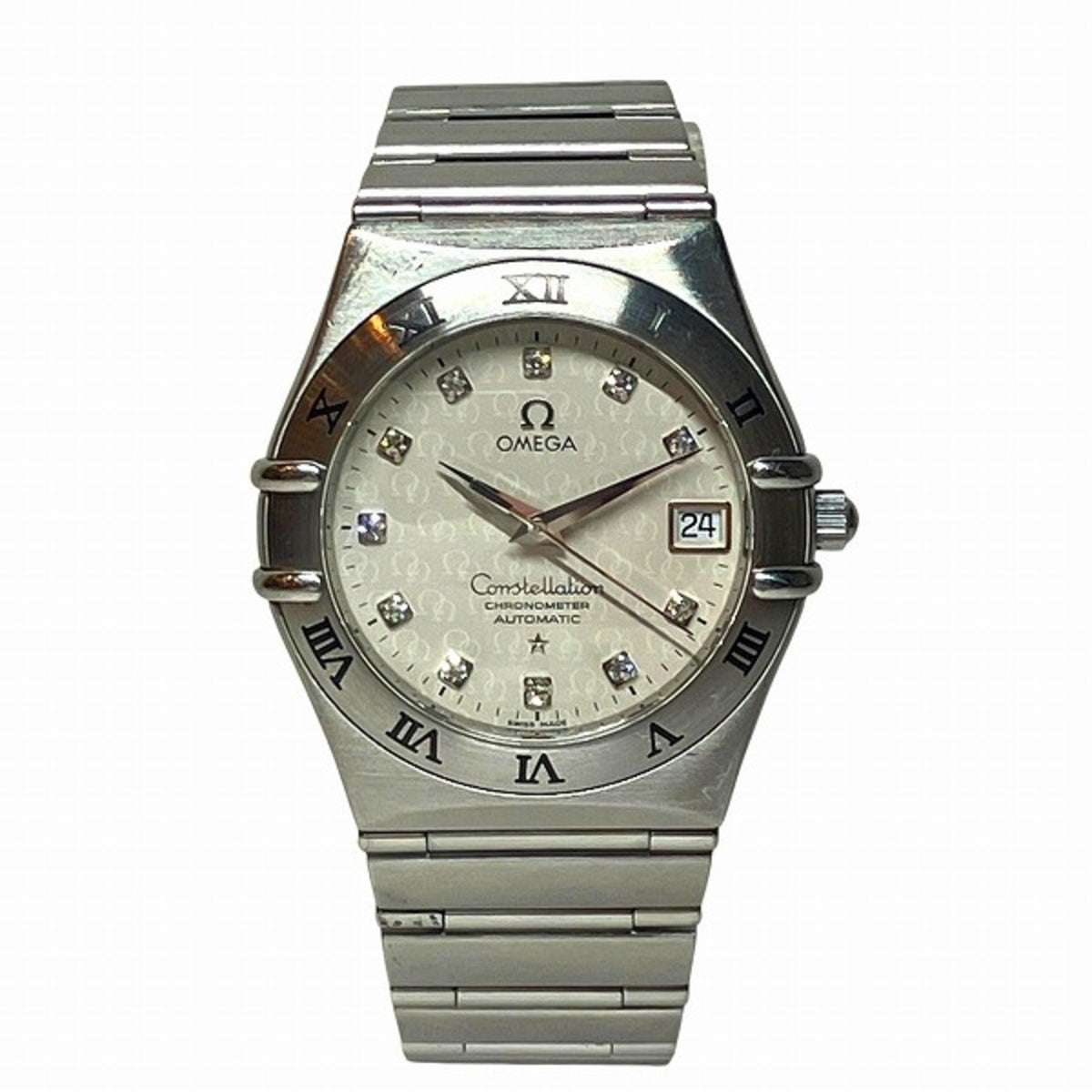 Pre-Owned Omega Constellation 1504.35 Automatic 11P Diamond 50YEARS Commemorative Model Watch Men's Wristwatch