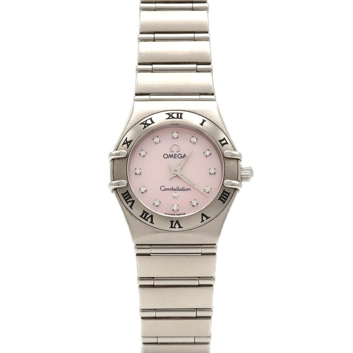 Pre-Owned Omega Constellation Mini 12P 1562.65 Stainless Steel Quartz Watch