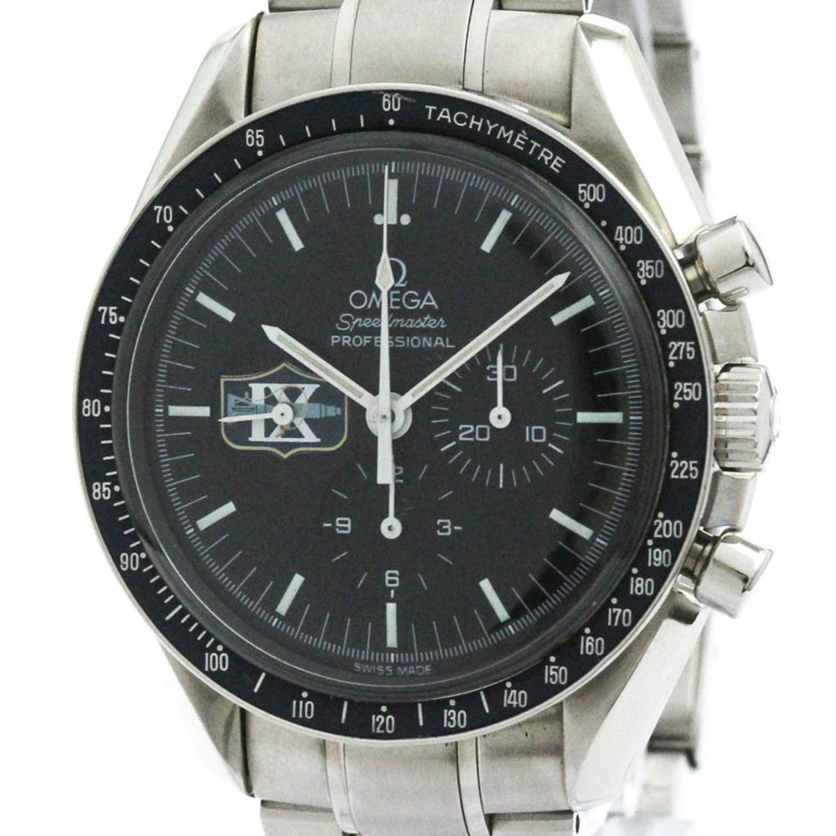 Pre-Owned OMEGA Speedmaster Missions Gemini IX Steel Hand-Winding Watch 3597.07 BF580039