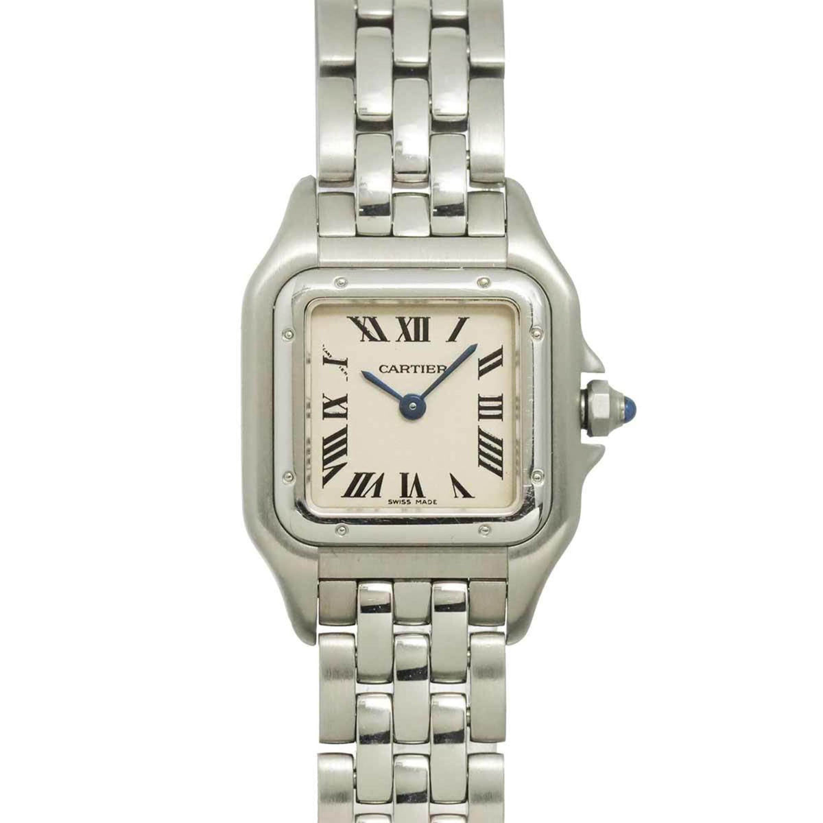 Pre-Owned Cartier Panth?re SM W25033P5 Women's Watch, Ivory, Quartz Watch