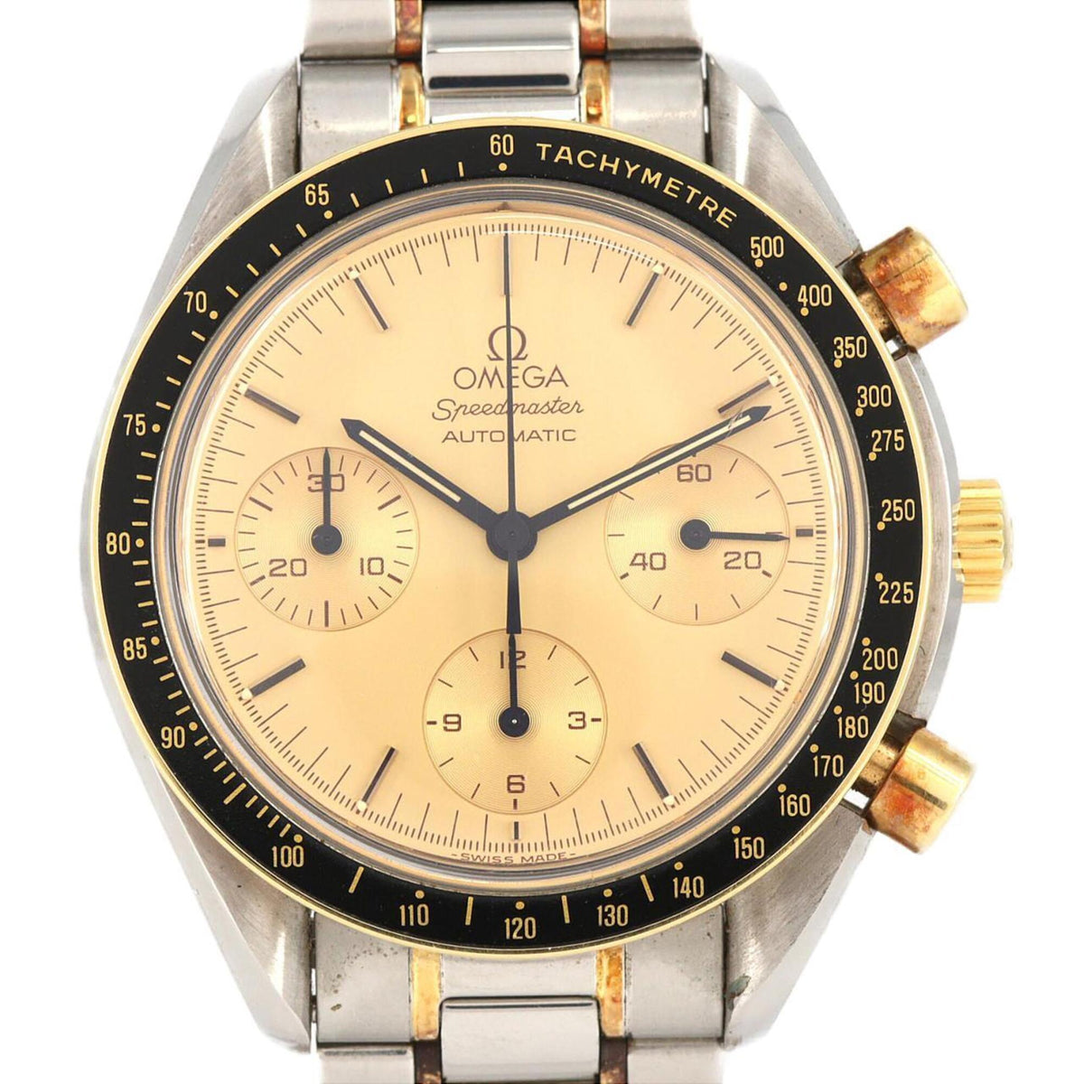 Pre-Owned Omega Speedmaster Two-Tone 3310.10 SSxYG Automatic Watch