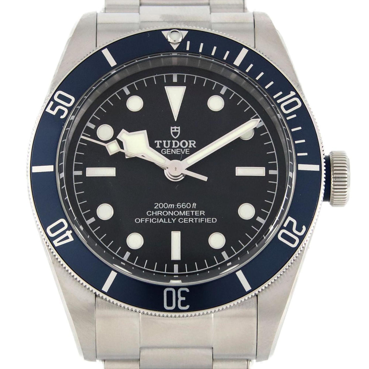 Pre-Owned Tudor Black Bay M79230B-0008 SS Automatic Watch