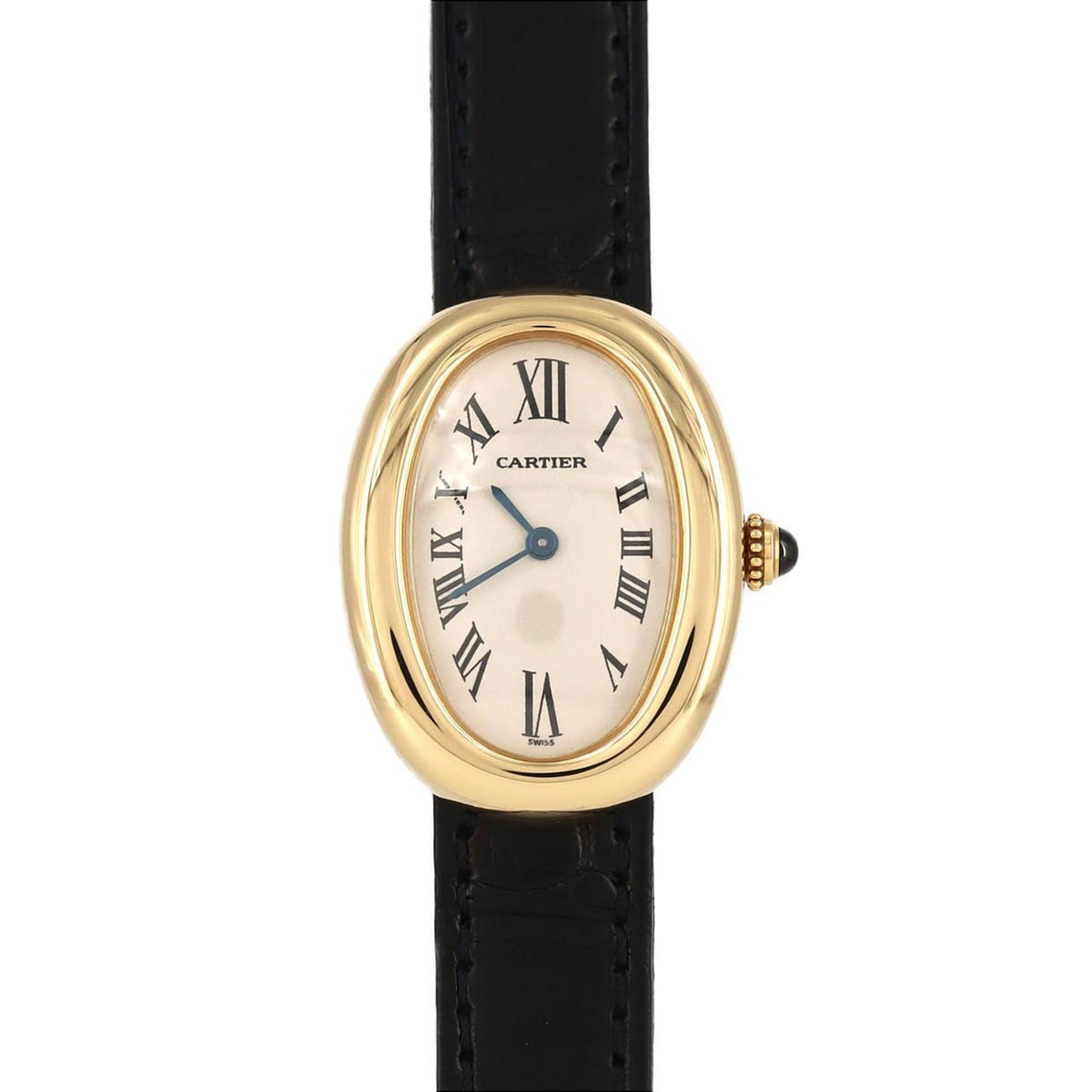 Pre-Owned Cartier Baignoire YG W1506056 Quartz Watch