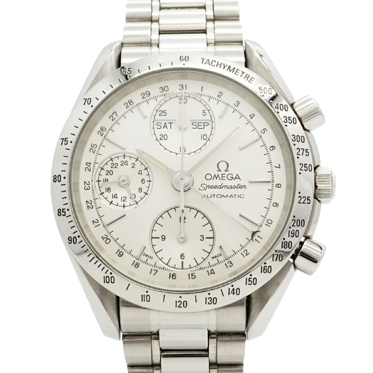 Pre-Owned Omega Speedmaster 3521.30 Silver Dial Men's Watch