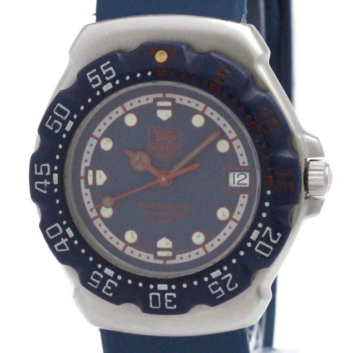 Pre-Owned TAG HEUER Formula 1 Steel Rubber Quartz Mens Watch 370.513