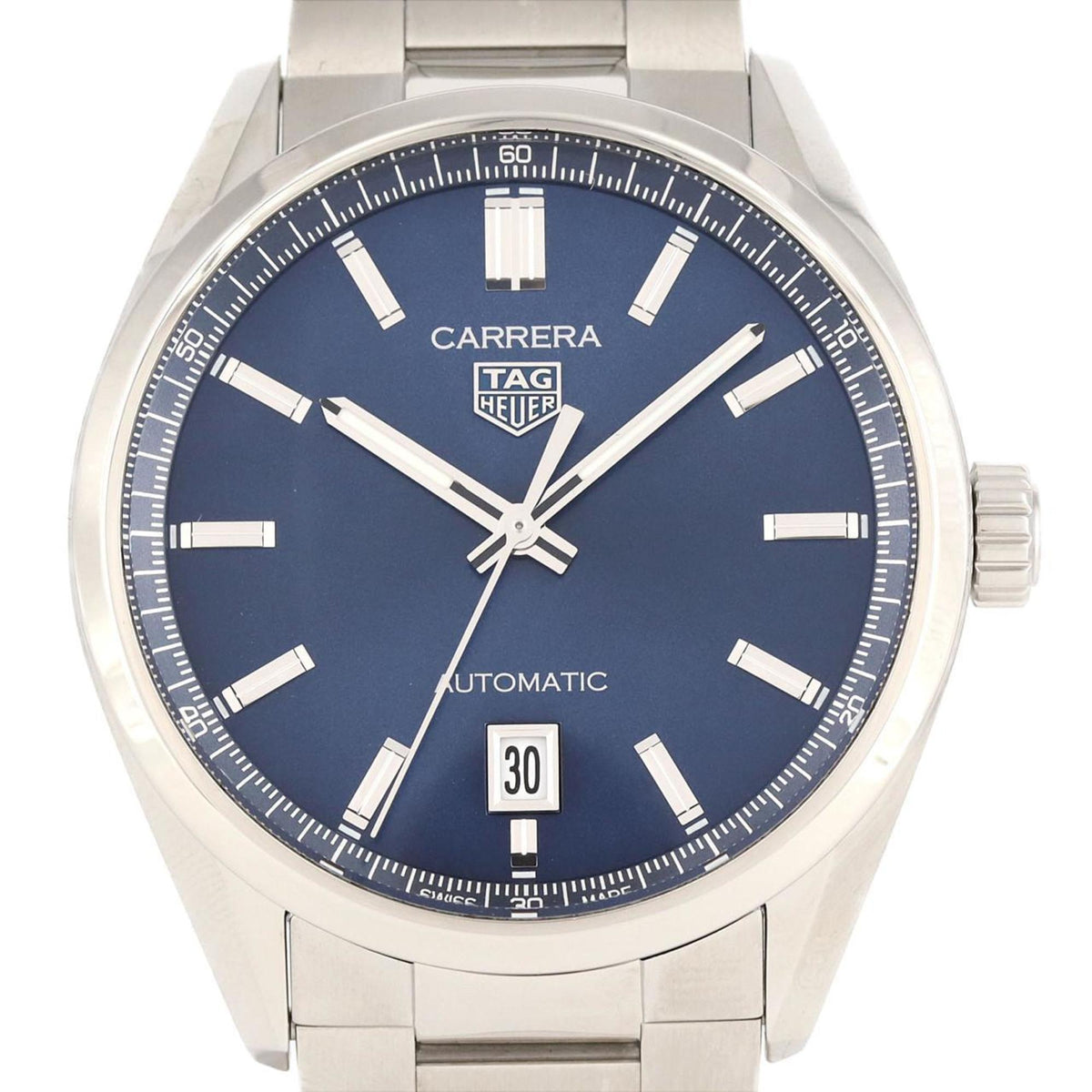 Montre automatique TAG Heuer Carrera Date WBN2112.BA0639 SS d'occasion 
