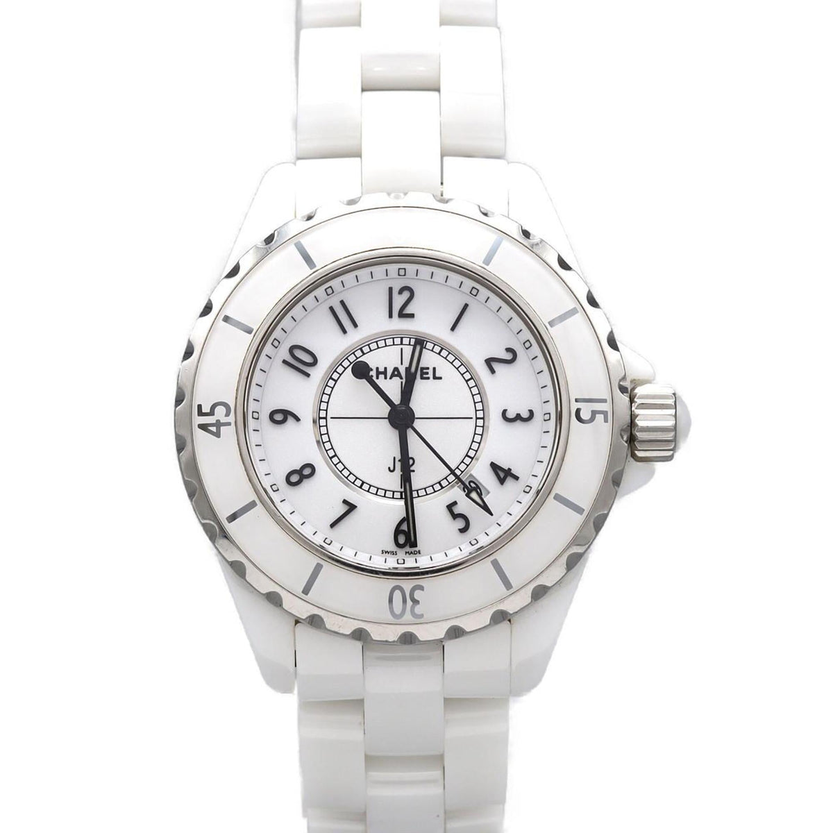 Pre-Owned Chanel J12 33mm Ceramic H0968 Quartz Watch