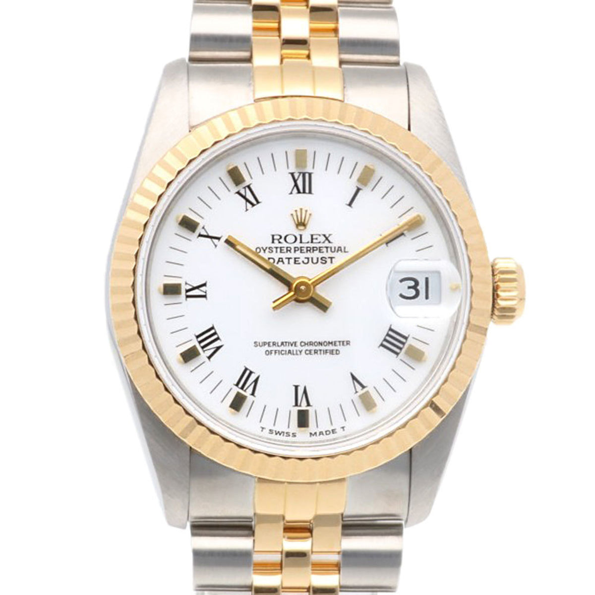 Pre-Owned Rolex Datejust Oyster Perpetual Watch Stainless Steel 68273 Automatic Unisex ROLEX L serial 1989-1990 Overhauled