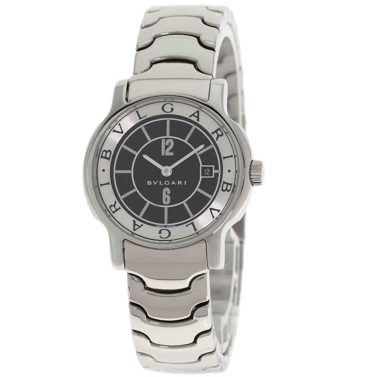 Pre-Owned BVLGARI ST29BSSD Solotempo Watch, Stainless Steel/SS, Women's