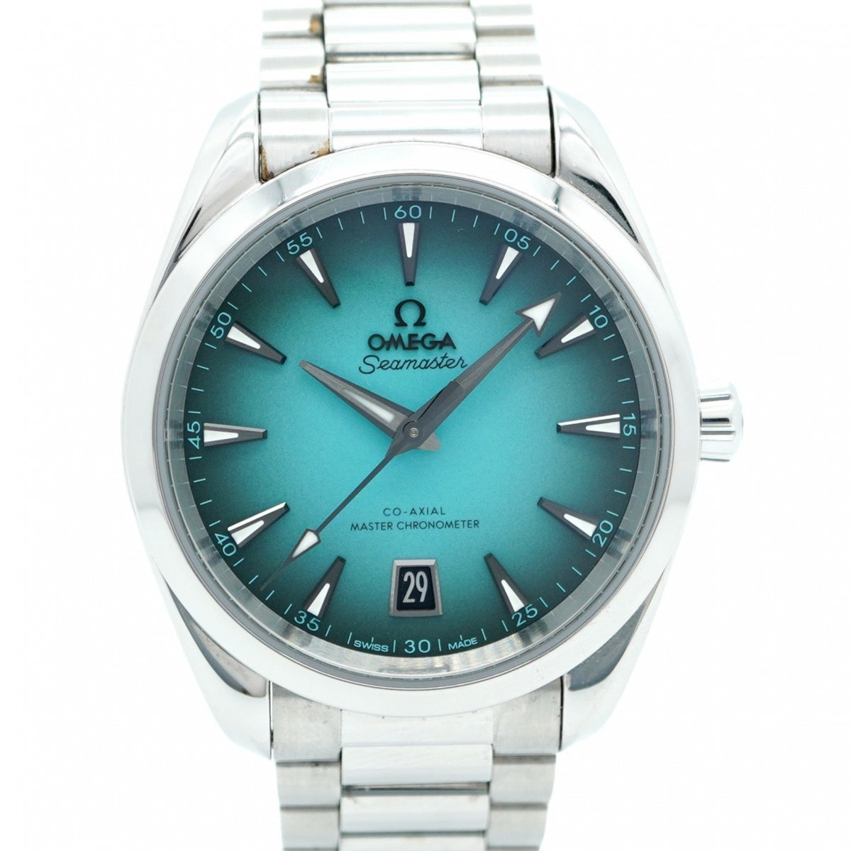 Pre-Owned Omega Seamaster 220.10.38.20.03.005 Blue Dial Men's Watch