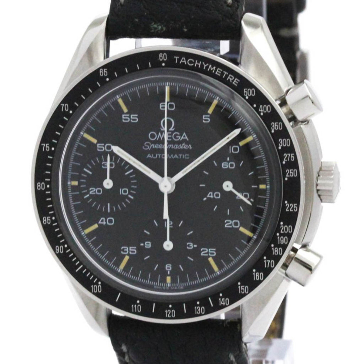 Pre-Owned OMEGA Speedmaster Automatic Steel Mens Watch 3510.50 Polished