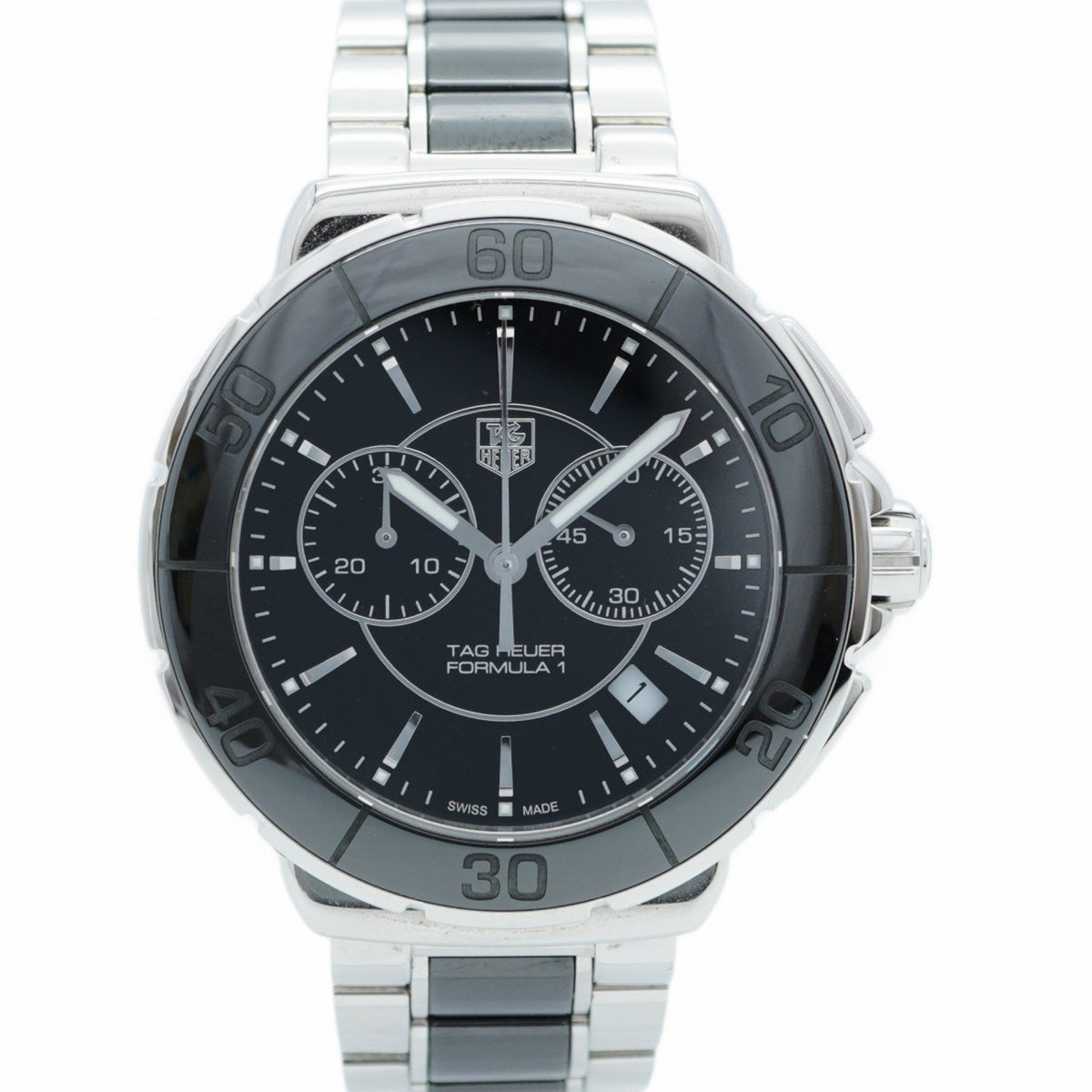Pre-Owned TAG Heuer Formula 1 CAH1210 Black Dial Men's Watch