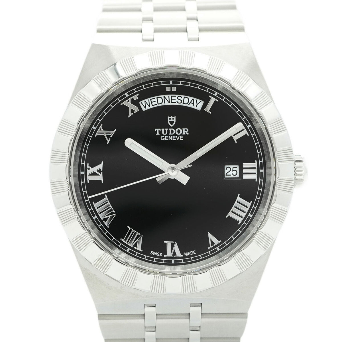 Pre-Owned Tudor Royal 28600 Black Dial Men's Watch