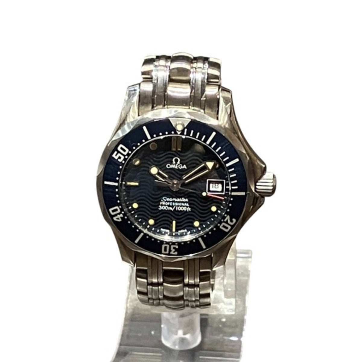 Pre-Owned Omega Seamaster Professional 300M Quartz Watch Women's Wristwatch