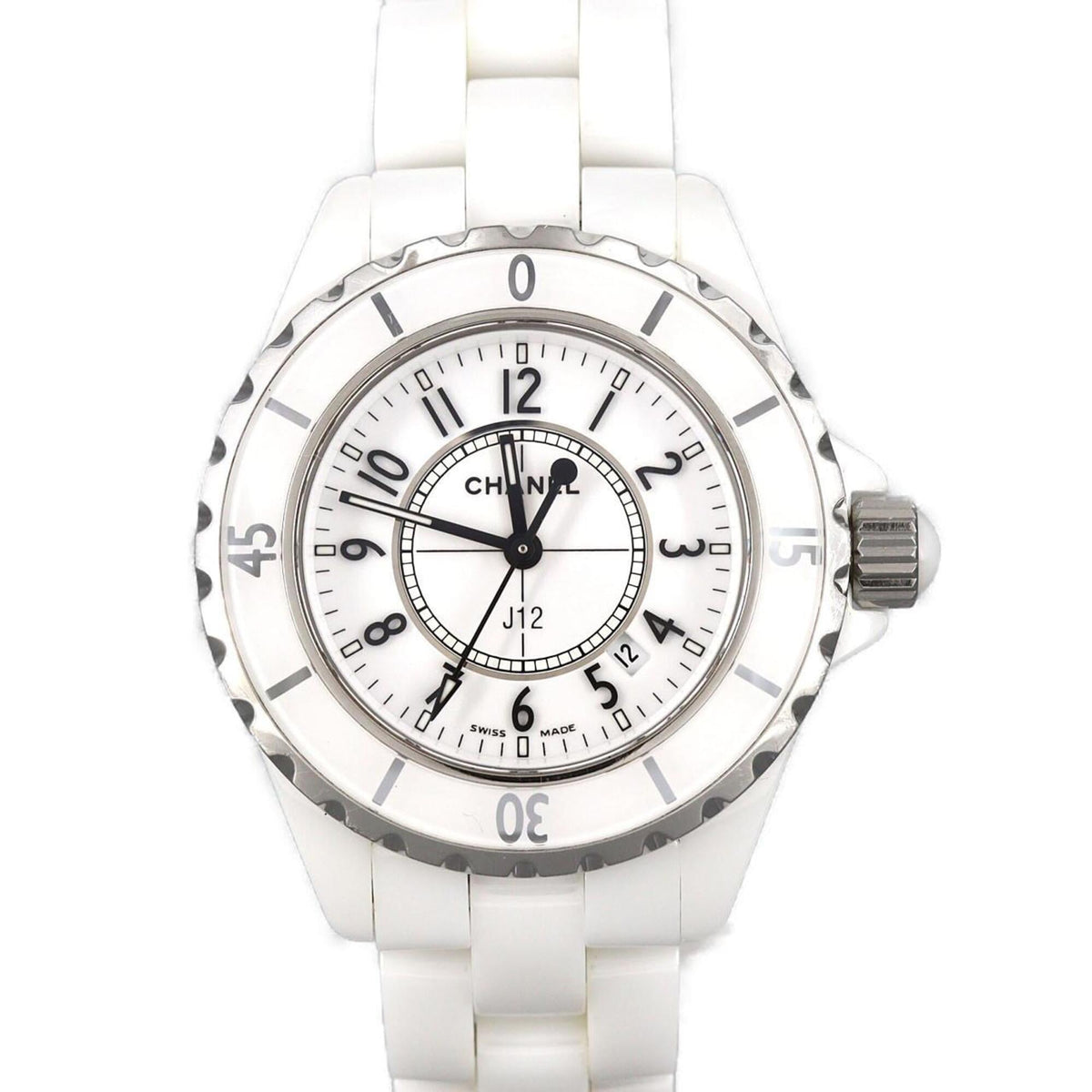 Pre-Owned Chanel J12 33mm Ceramic H0968 Quartz Watch